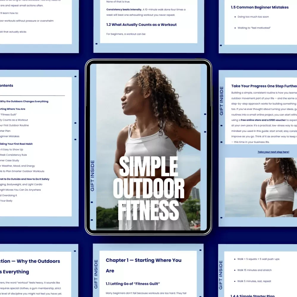 Simple Outdoor Fitness: The Ultimate Beginner’s Guide to Outdoor Workouts for Beginners eBook