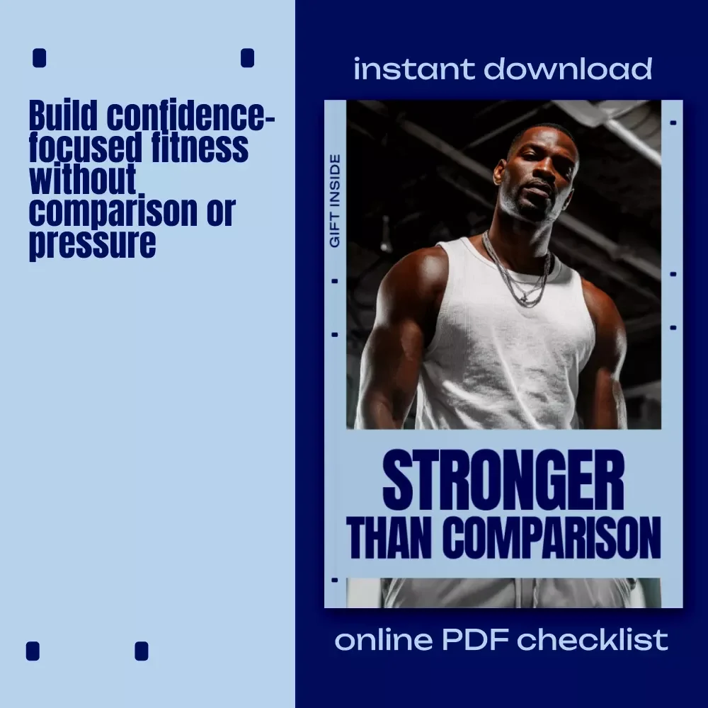 Stronger Than Comparison – Fitness Mindset Guide, Confidence Building Workout Companion, Comparison-Free Wellness eBook & Digital Download