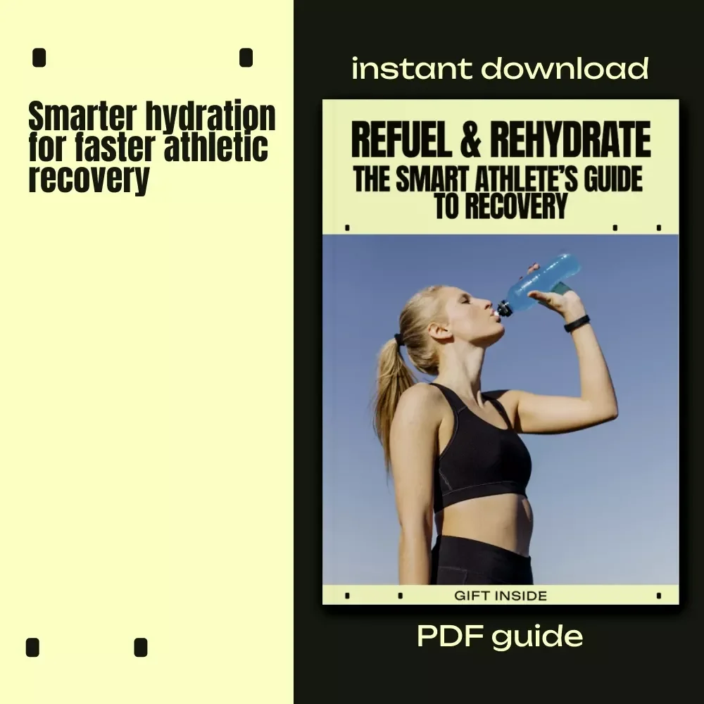 Refuel & Rehydrate: The Smart Athlete’s Guide to Recovery | Hydration for Recovery eBook for Athletes, Training, Fitness & Performance