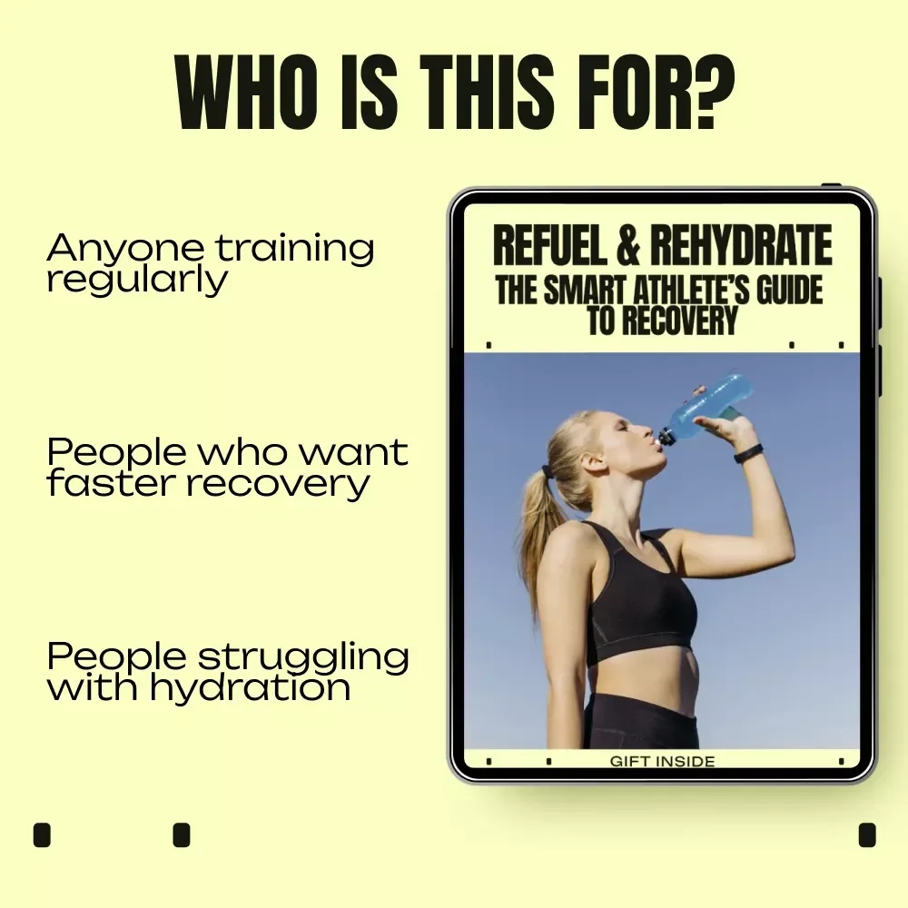 Refuel & Rehydrate: The Smart Athlete’s Guide to Recovery | Hydration for Recovery eBook for Athletes, Training, Fitness & Performance