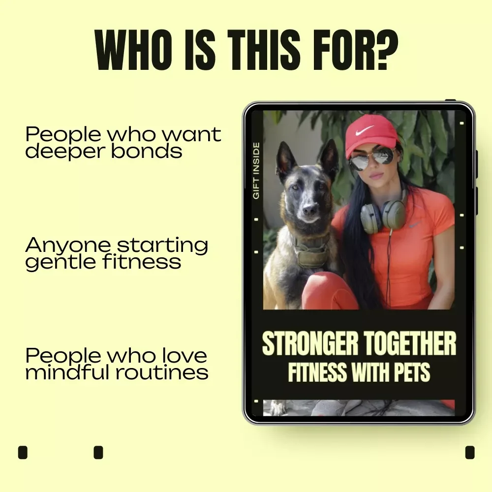 Stronger Together, Fitness With Pets – A Heartfelt Guide to Bonding Through Fitness With Pets, Daily Routines, Trust-Building Movement & AI-Powered Planning