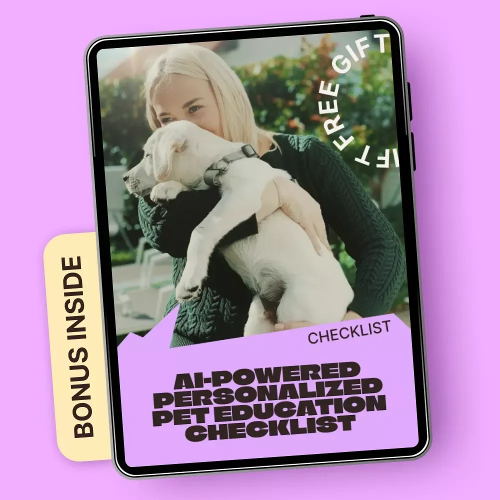 AI-Powered Personalized Pet Education Checklist | Smart Training Planner for Modern Pet Parents | ai personalized pet education