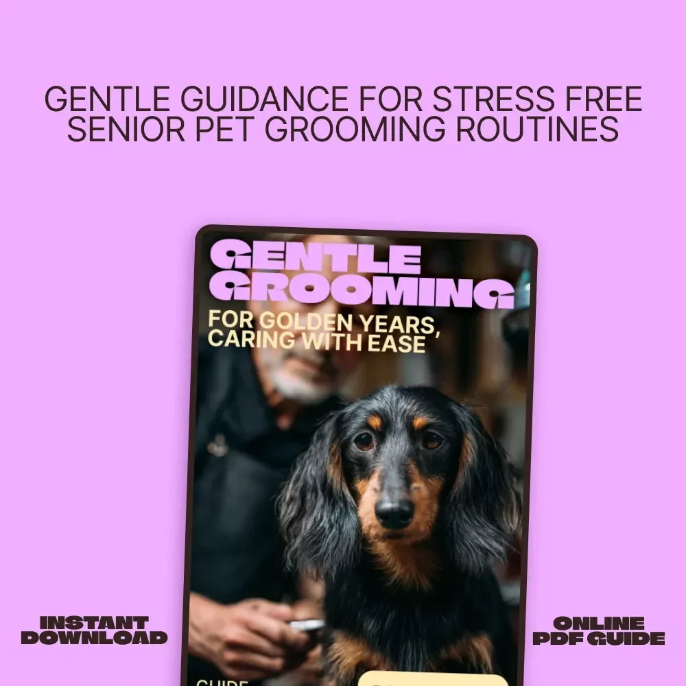 Gentle Grooming for Golden Years, Caring With Ease – Senior Pet Grooming Guide for Understanding Senior Pet Grooming Needs
