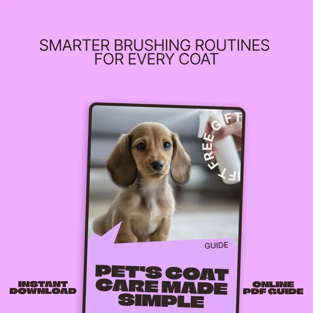 Pet’s Coat Care Made Simple – Practical Grooming Guide with a Brushing Schedule by Coat Type for Healthier, Happier Pets