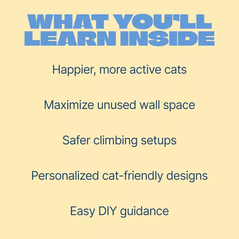 Climbing High: Cats’ Ultimate Vertical Playground | Smart Home-Friendly Ebook with Cat Vertical Space Ideas for Happy, Active Indoor Cats