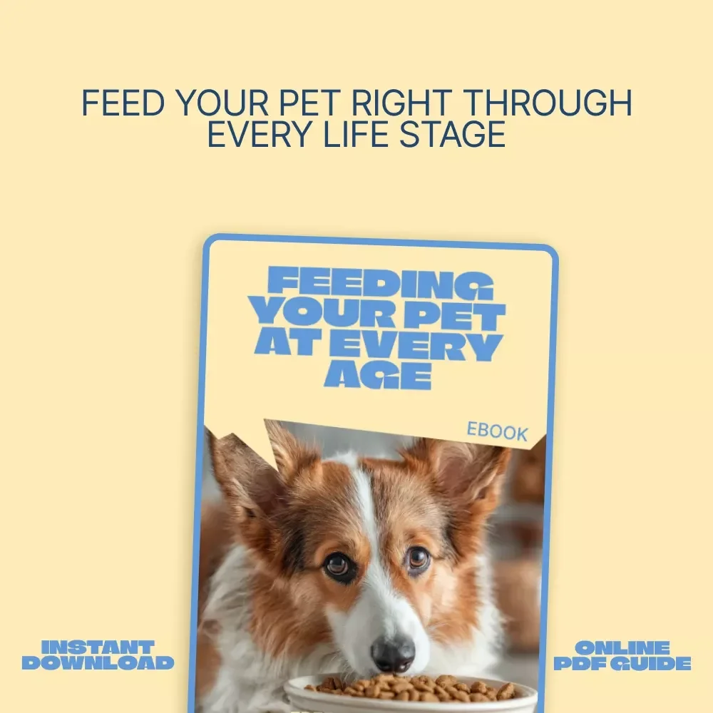 Feeding Your Pet at Every Age – Complete Ebook Guide to a Feeding Schedule by Pet Age for Puppies, Adults, and Senior Pets