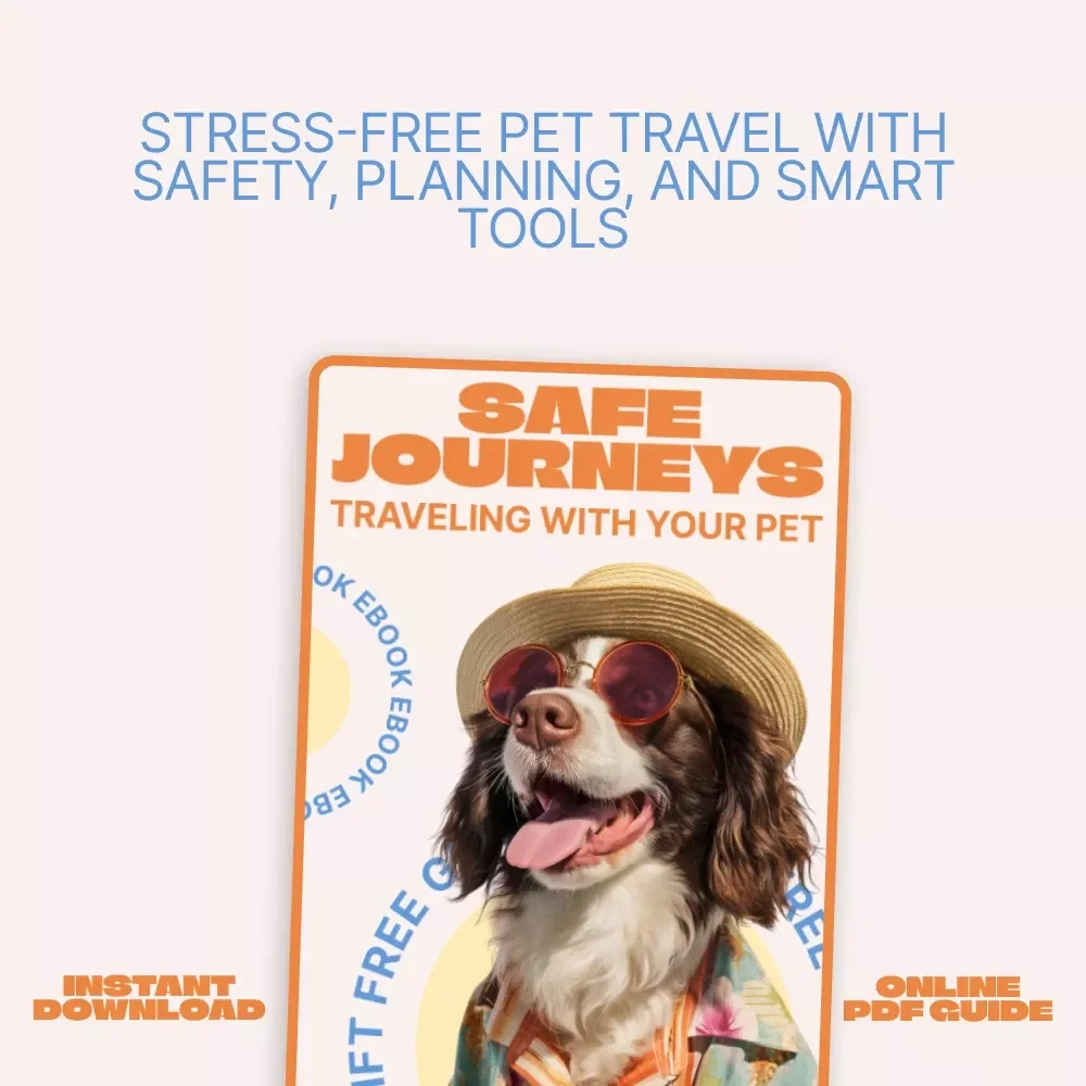 Safe Journeys: Traveling with Your Pet – Essential Ebook Guide to Travel Safety With Pets, Stress-Free Trips, Smart Planning & Pet-Friendly Adventures