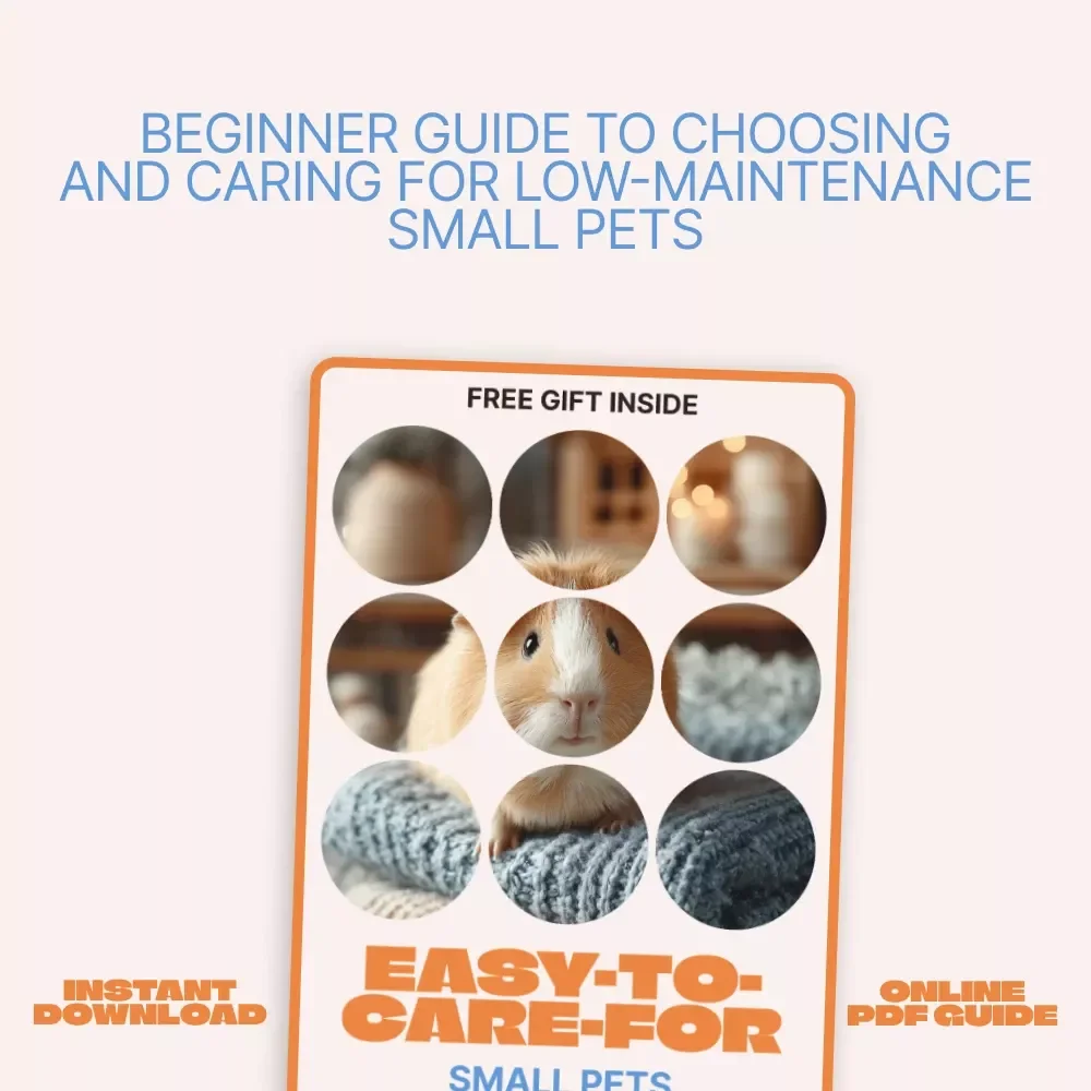 Easy-to-Care-For Small Pets – Beginner-Friendly Guide to Small Pets That Are Easy to Care For, Smart Pet Choices for Busy Lifestyles