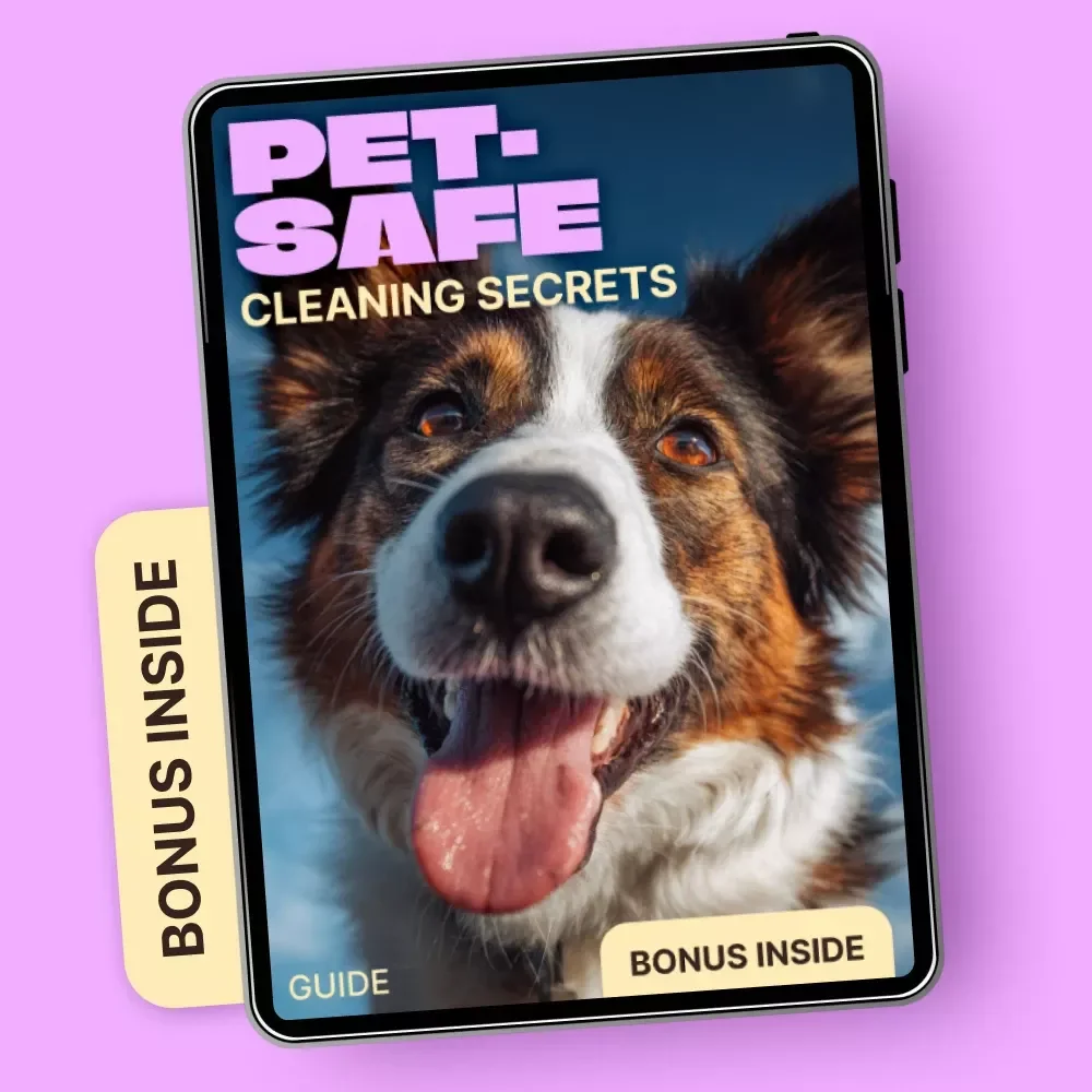 Pet-Safe Cleaning Secrets | A Smart Home Guide to Choosing Pet Safe Cleaning Products & Creating a Healthier Space for Dogs & Cats