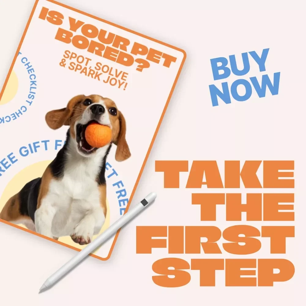 Is Your Pet Bored? Spot, Solve & Spark Joy! | Easy Checklist to Identify pets bored signs & Boost Daily Enrichment