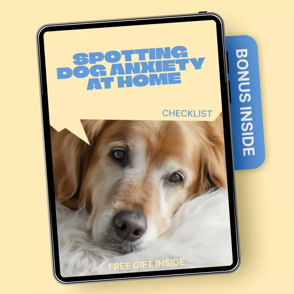 Spotting Dog Anxiety at Home – Printable Checklist for Dog Anxiety Signs at Home | Calm, Confident Care for Your Dog