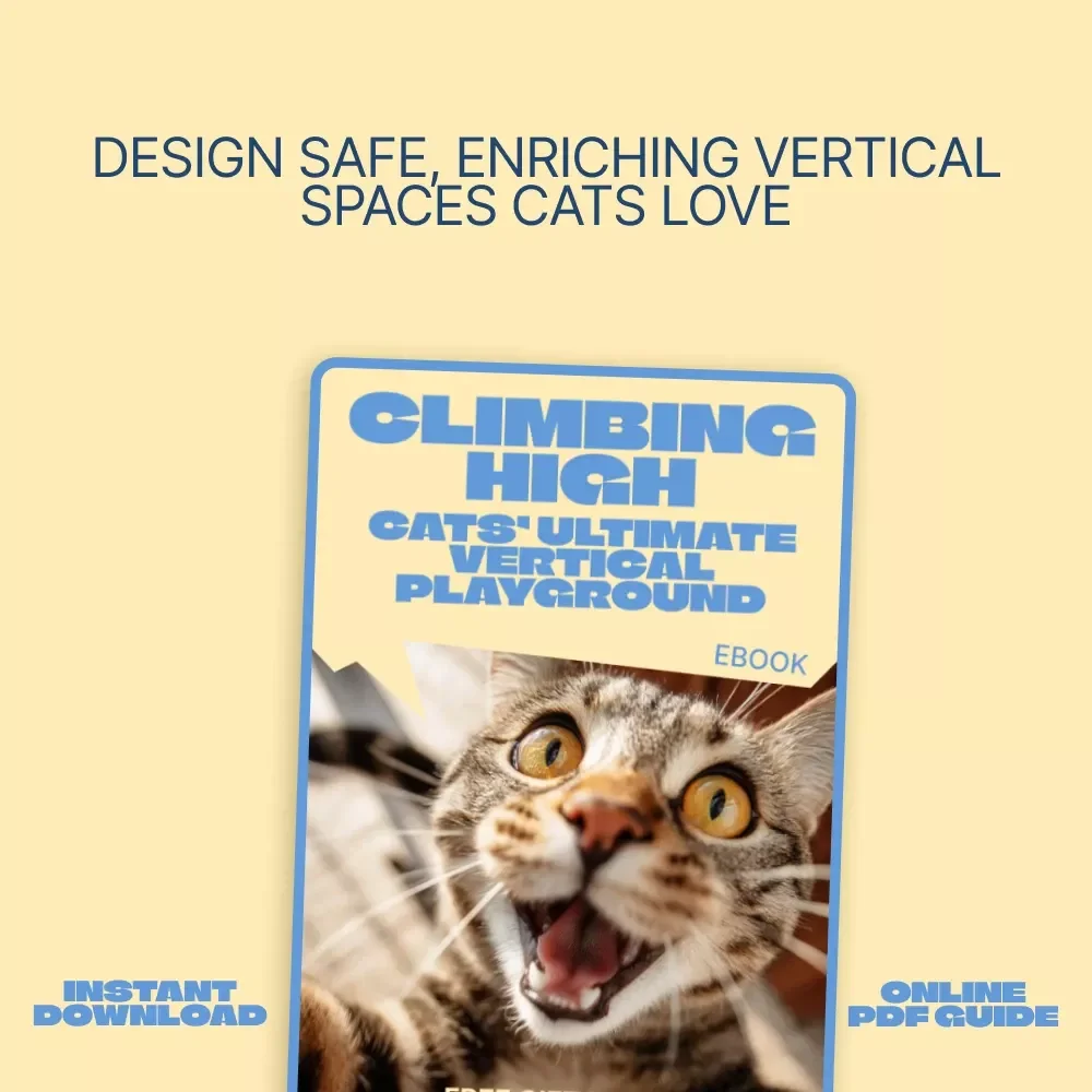 Climbing High: Cats’ Ultimate Vertical Playground | Smart Home-Friendly Ebook with Cat Vertical Space Ideas for Happy, Active Indoor Cats