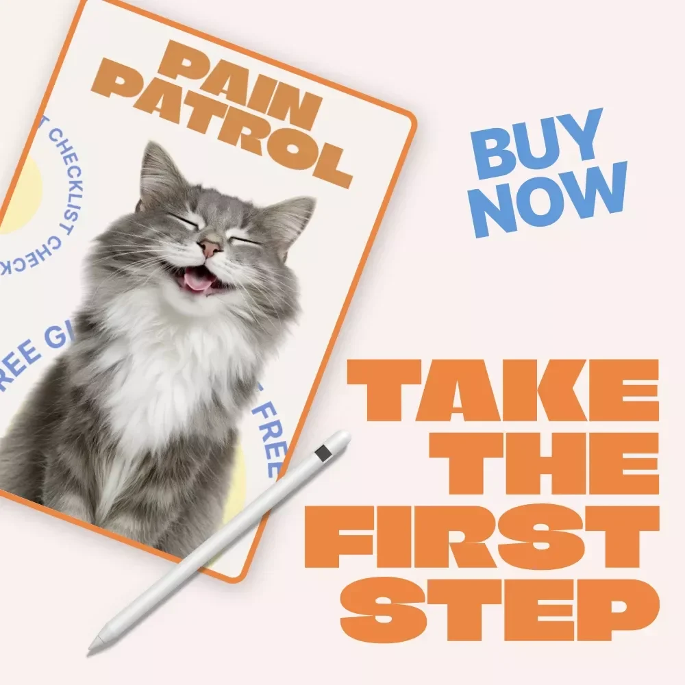 Pain Patrol – Printable Checklist for Spotting Pain Signs in Older Pets | Senior Dog & Cat Wellness Tracker