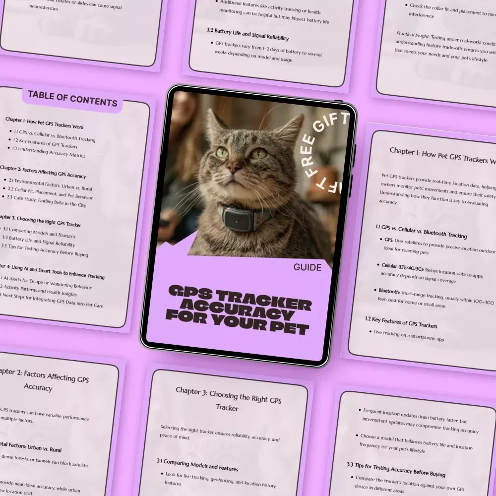GPS Tracker Accuracy for Your Pet – Complete Guide to Pet GPS Tracker Accuracy, Smart Tracking Tips & Reliable Location Insights