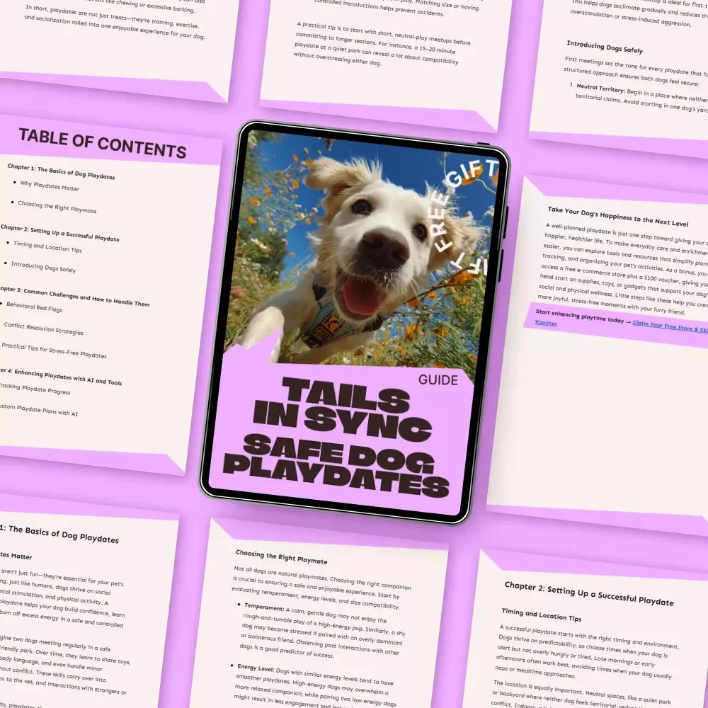 Tails in Sync: Safe Dog Playdates | Ultimate Guide to Playdates for Dogs Rules, Calm Introductions & Happy Social Time