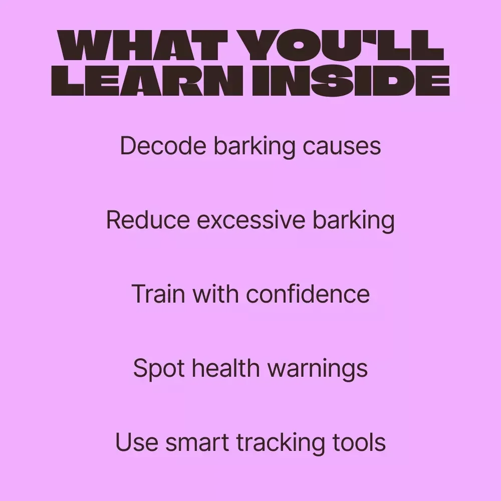 Why Dogs Bark: The Reasons and How to Respond | Dog Barking Reasons Explained eBook | Understand, Train & Calm Excessive Barking