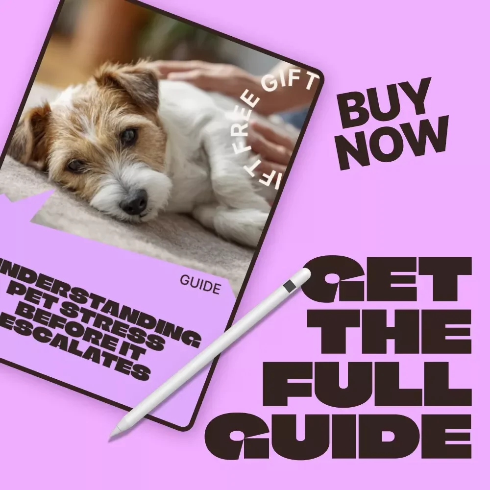 Understanding Pet Stress Before It Escalates – A Practical Guide for Pet Owners | pet stress symptoms explained | Digital Download