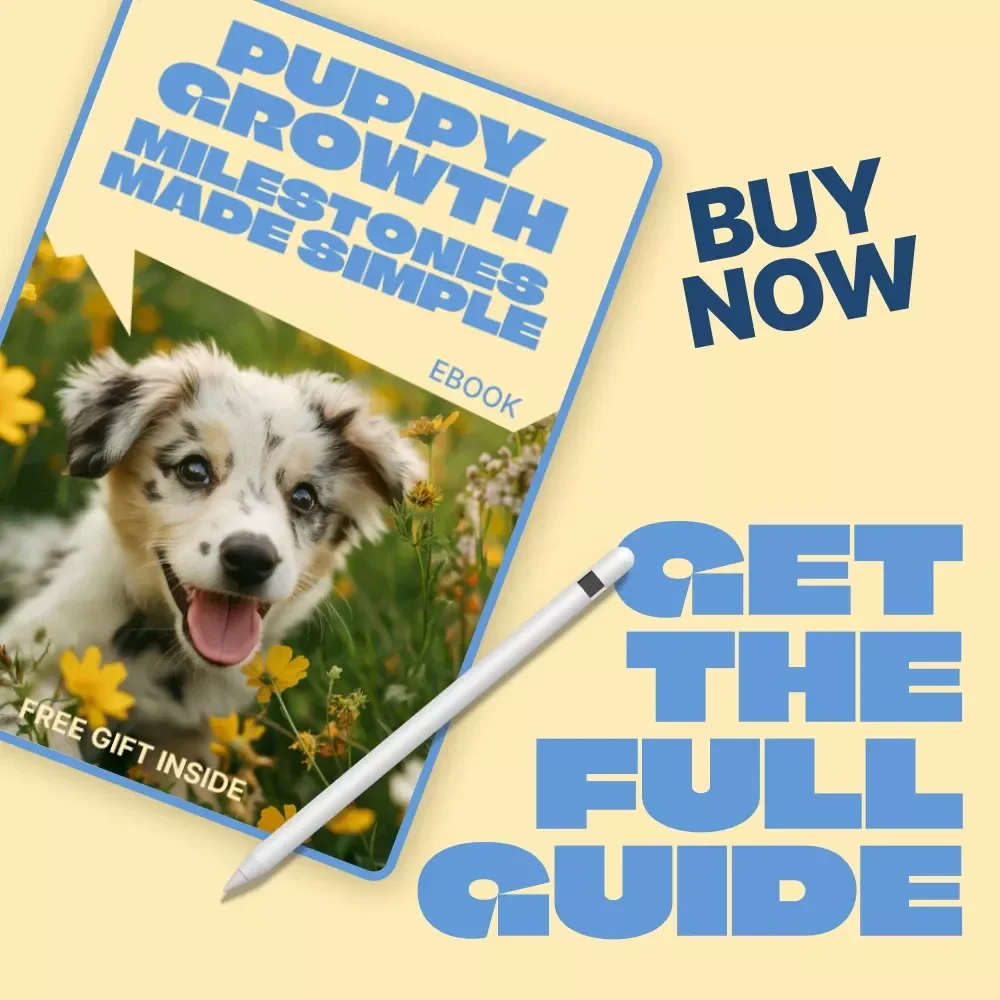 Puppy Growth Milestones Made Simple | Easy-to-Follow Puppy Growth Milestones Chart eBook for New Dog Owners