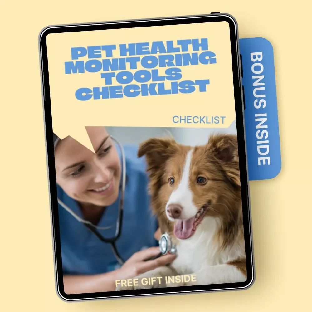 Pet Health Monitoring Tools Checklist | Smart & Simple Tools for Monitoring Pet Health | Digital Download for Proactive Pet Care