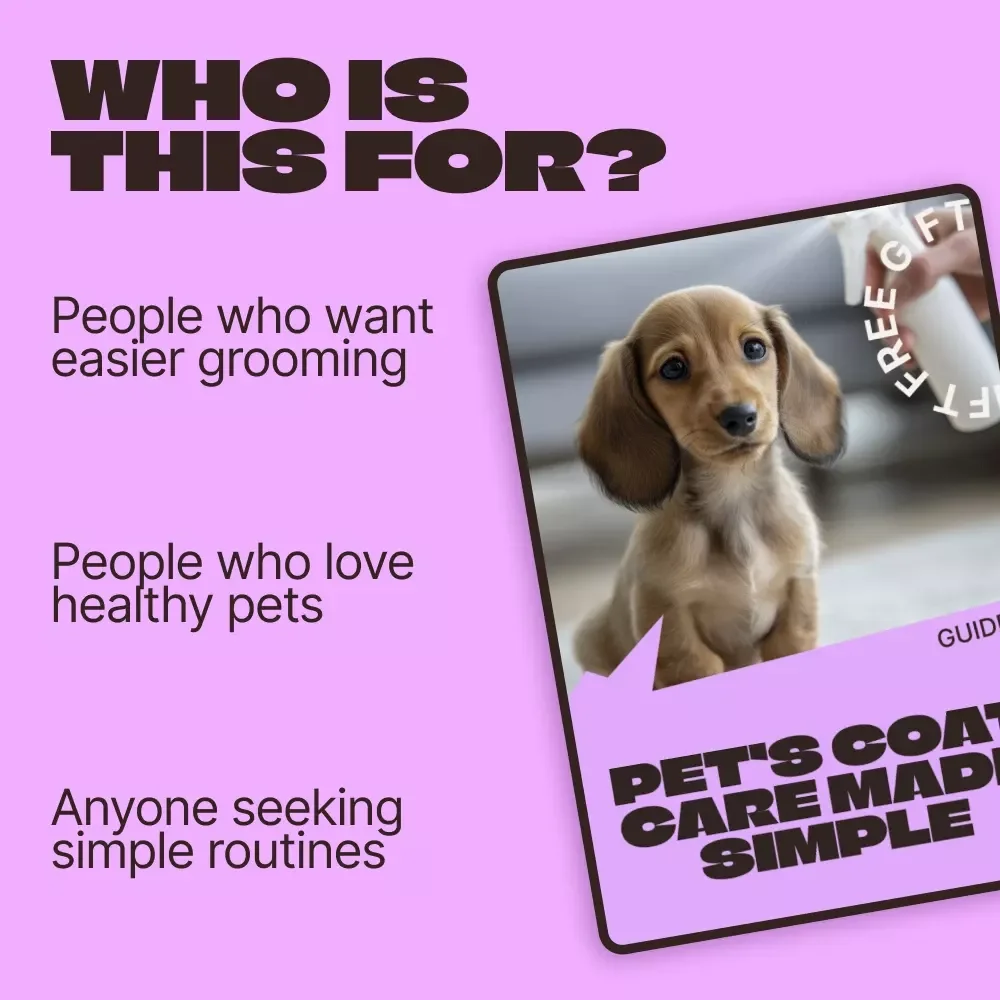 Pet’s Coat Care Made Simple – Practical Grooming Guide with a Brushing Schedule by Coat Type for Healthier, Happier Pets