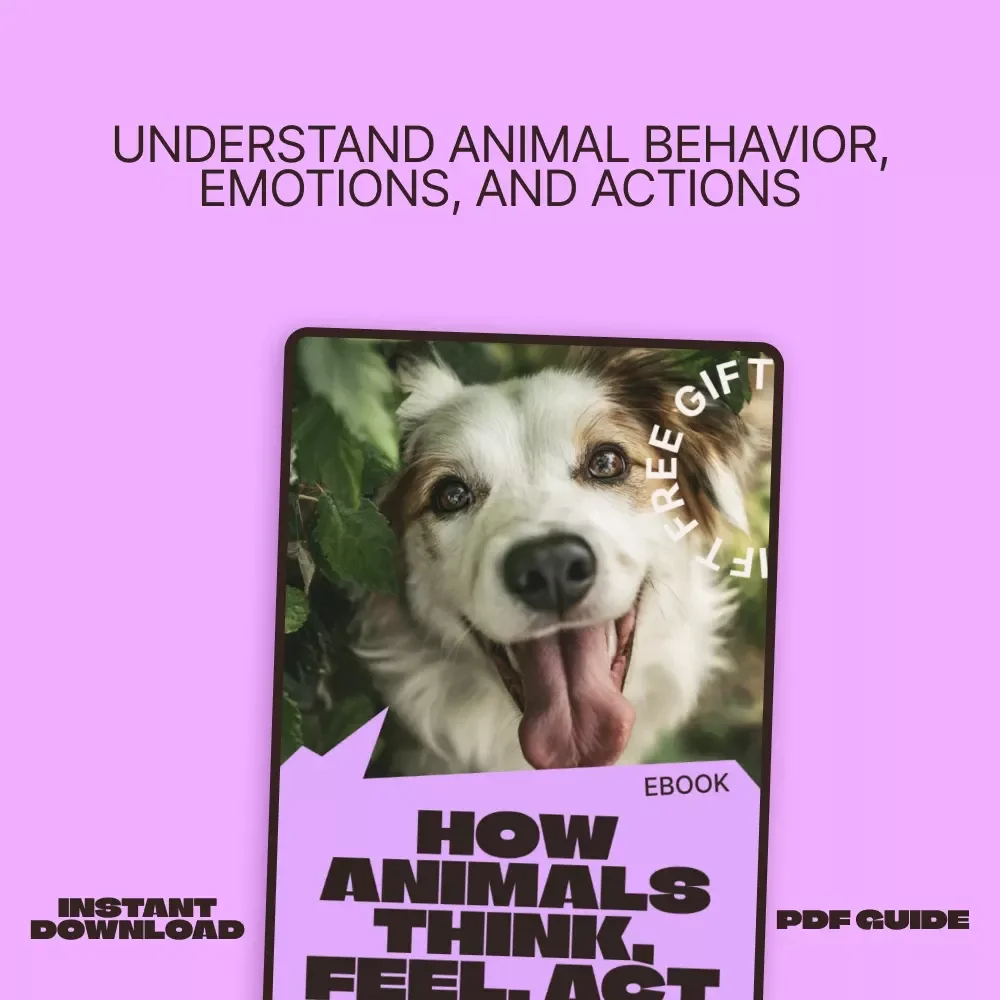 How Animals Think, Feel, Act | Animal Behavior Basics eBook | Practical Guide to Understanding Animal Emotions, Communication & Everyday Actions