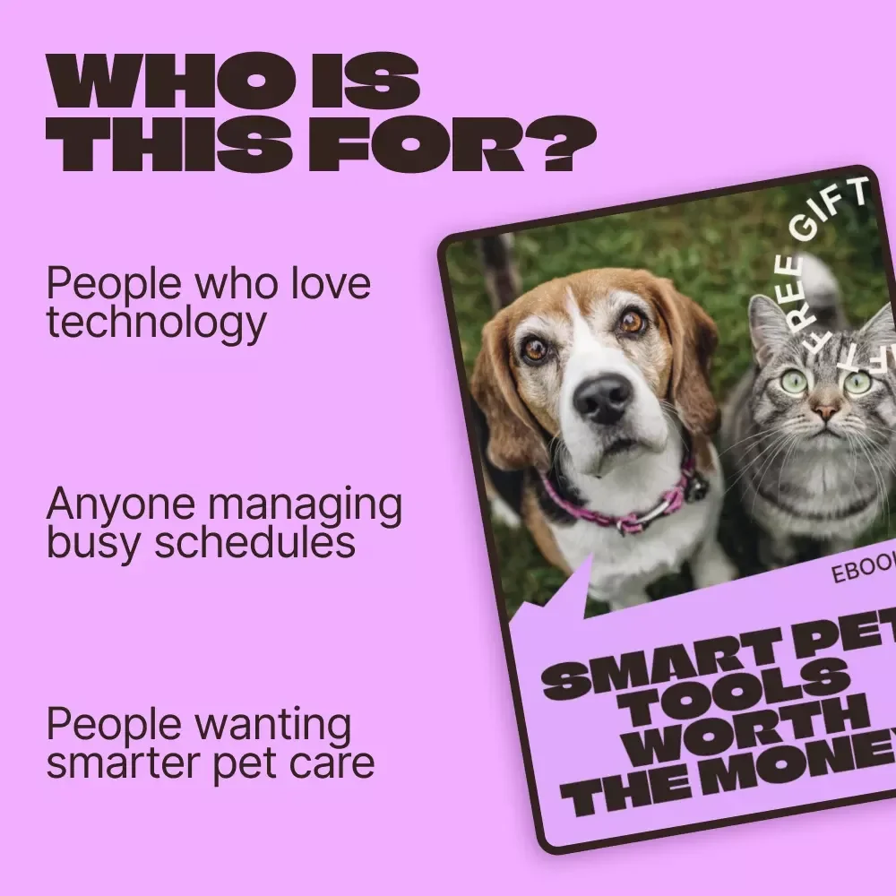 Smart Pet Tools Worth the Money | Practical eBook Guide to Choosing Smart Pet Tech That Actually Helps | Digital Download