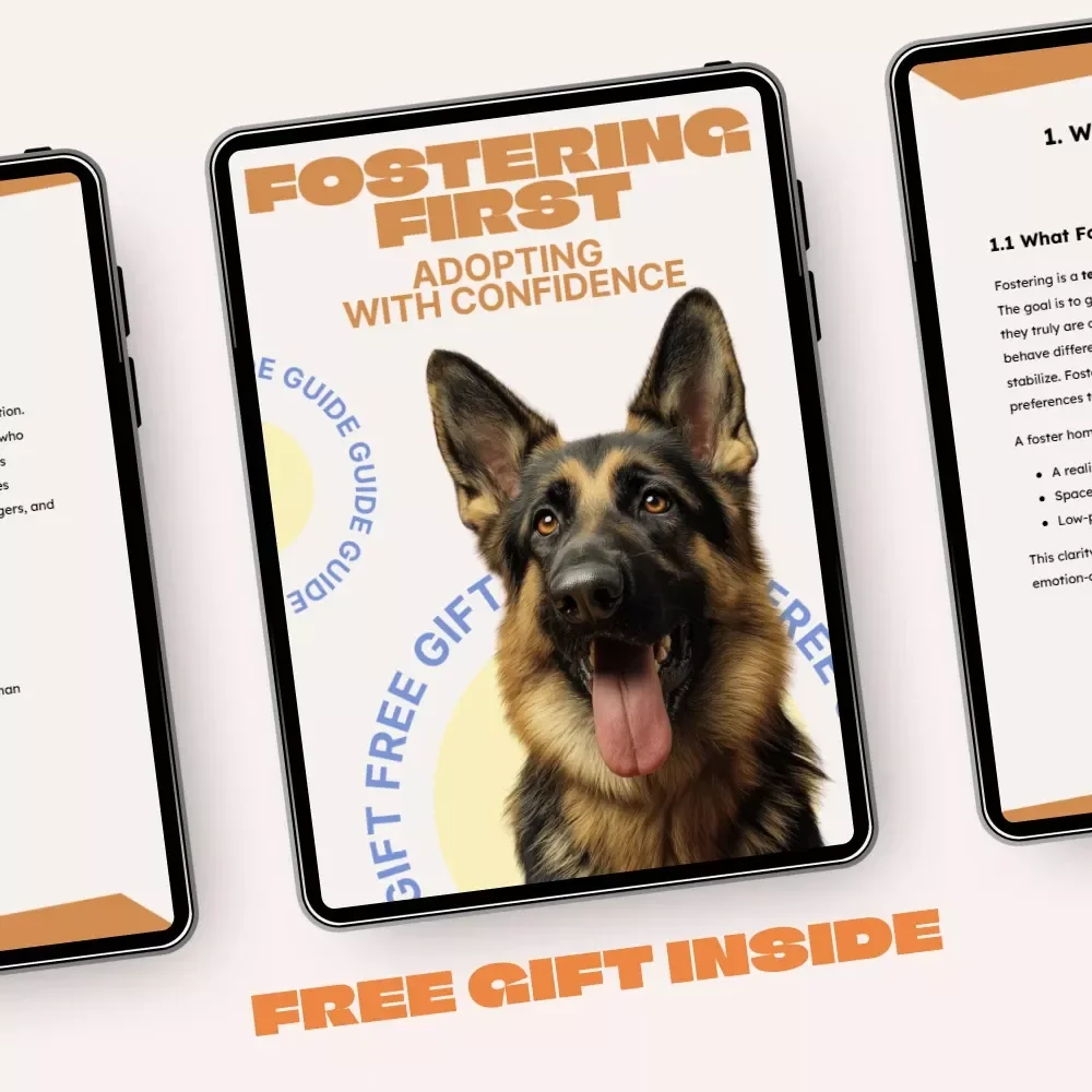 Fostering First, Adopting With Confidence | Practical Guide to Fostering Pets Before Adoption, Real Foster Stories, AI Decision Tools