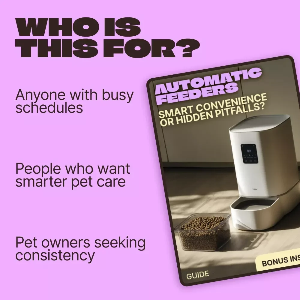 Automatic Feeders: Smart Convenience or Hidden Pitfalls – A Practical Guide to automatic feeders pros and cons for Smarter Pet Feeding Decisions
