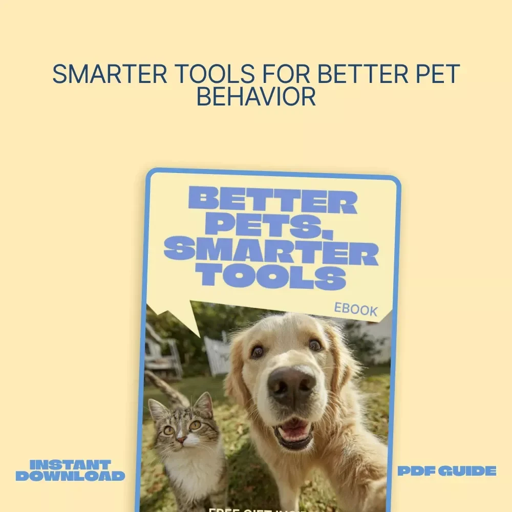 Better Pets, Smarter Tools – Practical eBook Guide to Tools That Improve Pet Behavior, Smart Training Solutions, Daily Routines & Enrichment for Happier Dogs and Cats