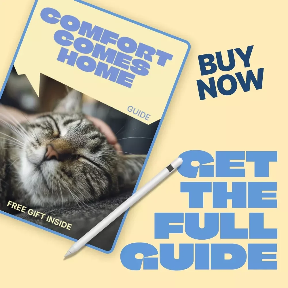 Comfort Comes Home | Gentle Home Adjustments for Aging Pets Guide | Senior Dog & Cat Comfort, Easy Home Setup, Pet Care Digital Download