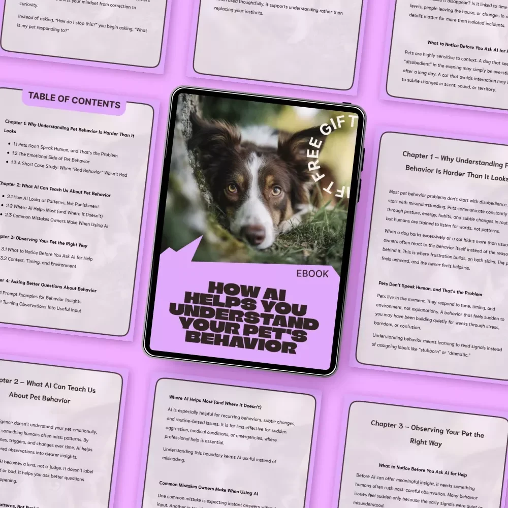 How AI Helps You Understand Your Pet’s Behavior – Smart AI Guide for Calm, Happy Pets | ai help understanding pet behavior