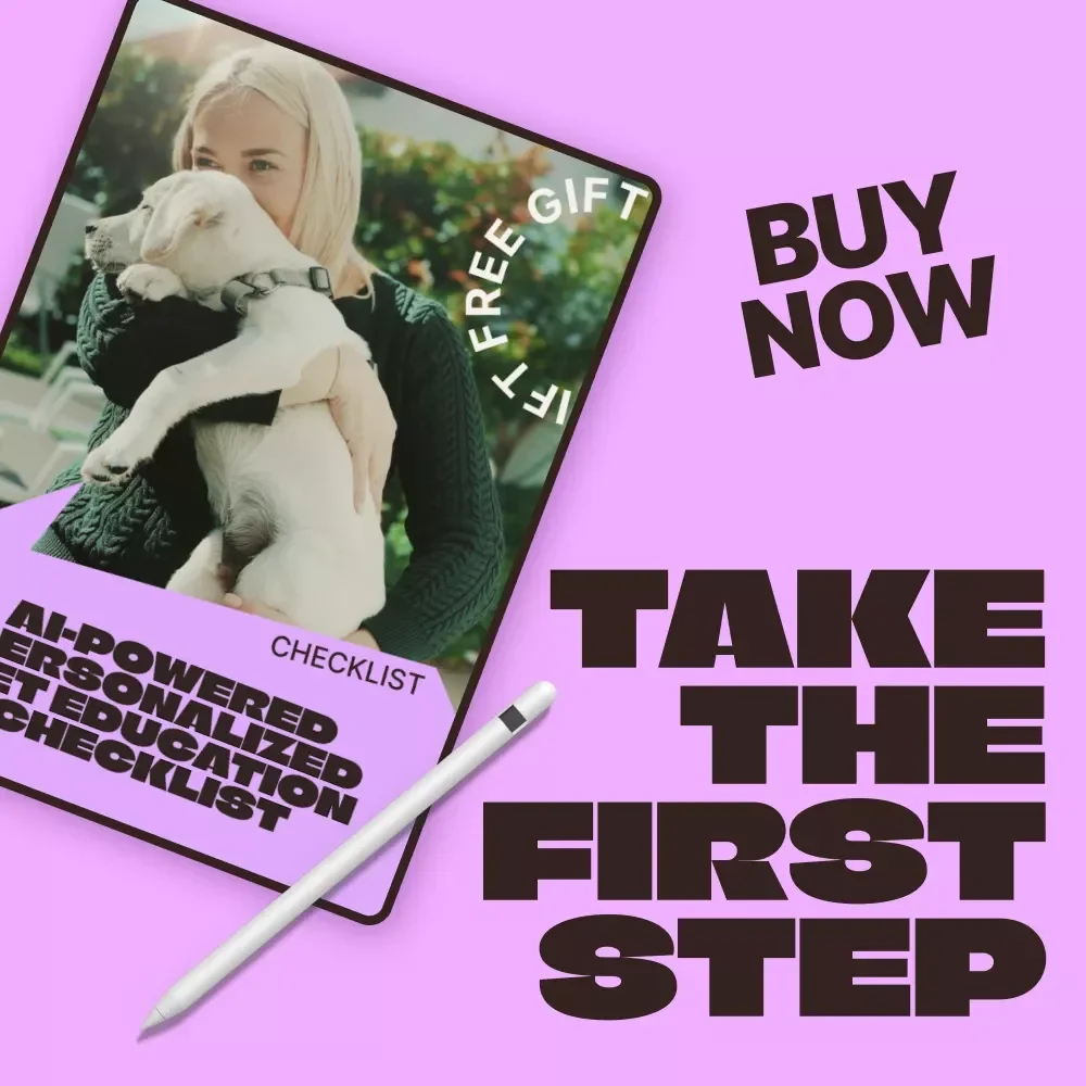 AI-Powered Personalized Pet Education Checklist | Smart Training Planner for Modern Pet Parents | ai personalized pet education