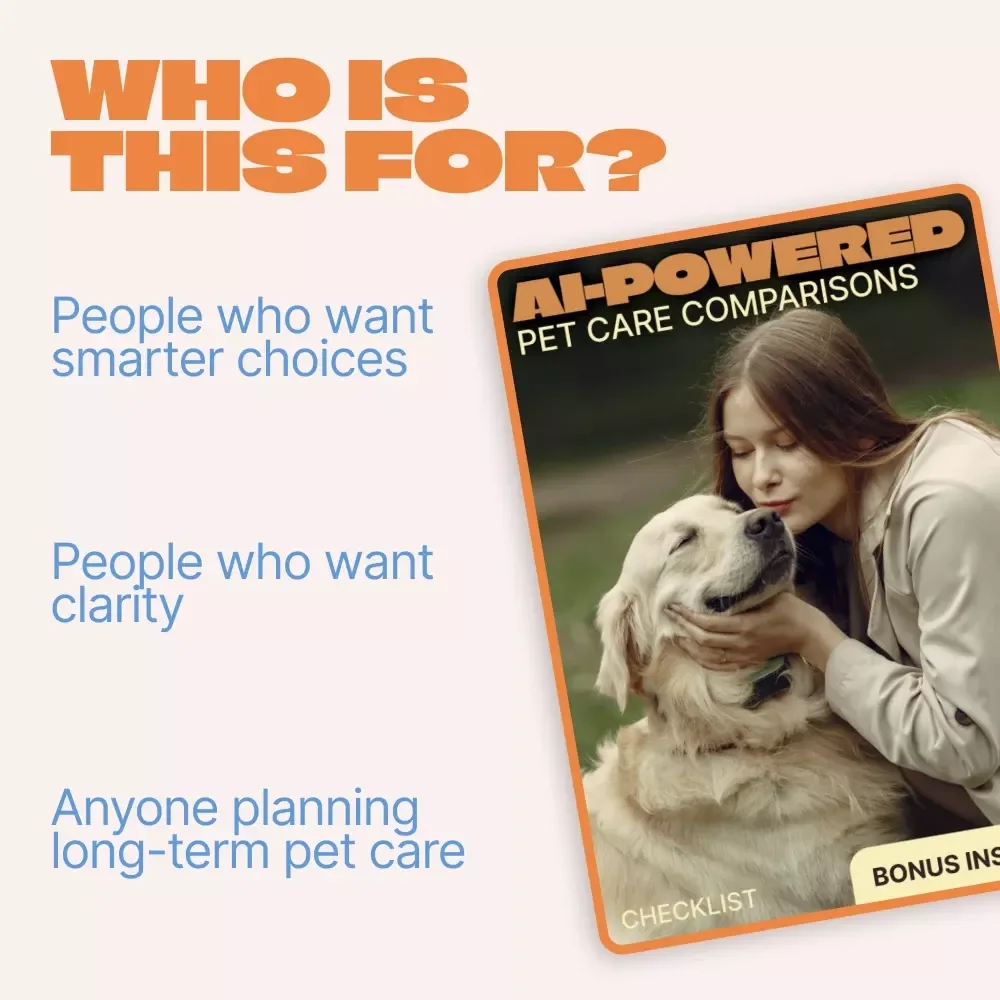AI-Powered Pet Care Comparisons | Smart Checklist for Smarter Choices | ai compares pet care options