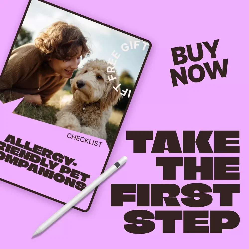 Allergy-Friendly Pet Companions – Easy Digital Checklist for Finding the best pets for allergies | Smart Pet Choice Guide