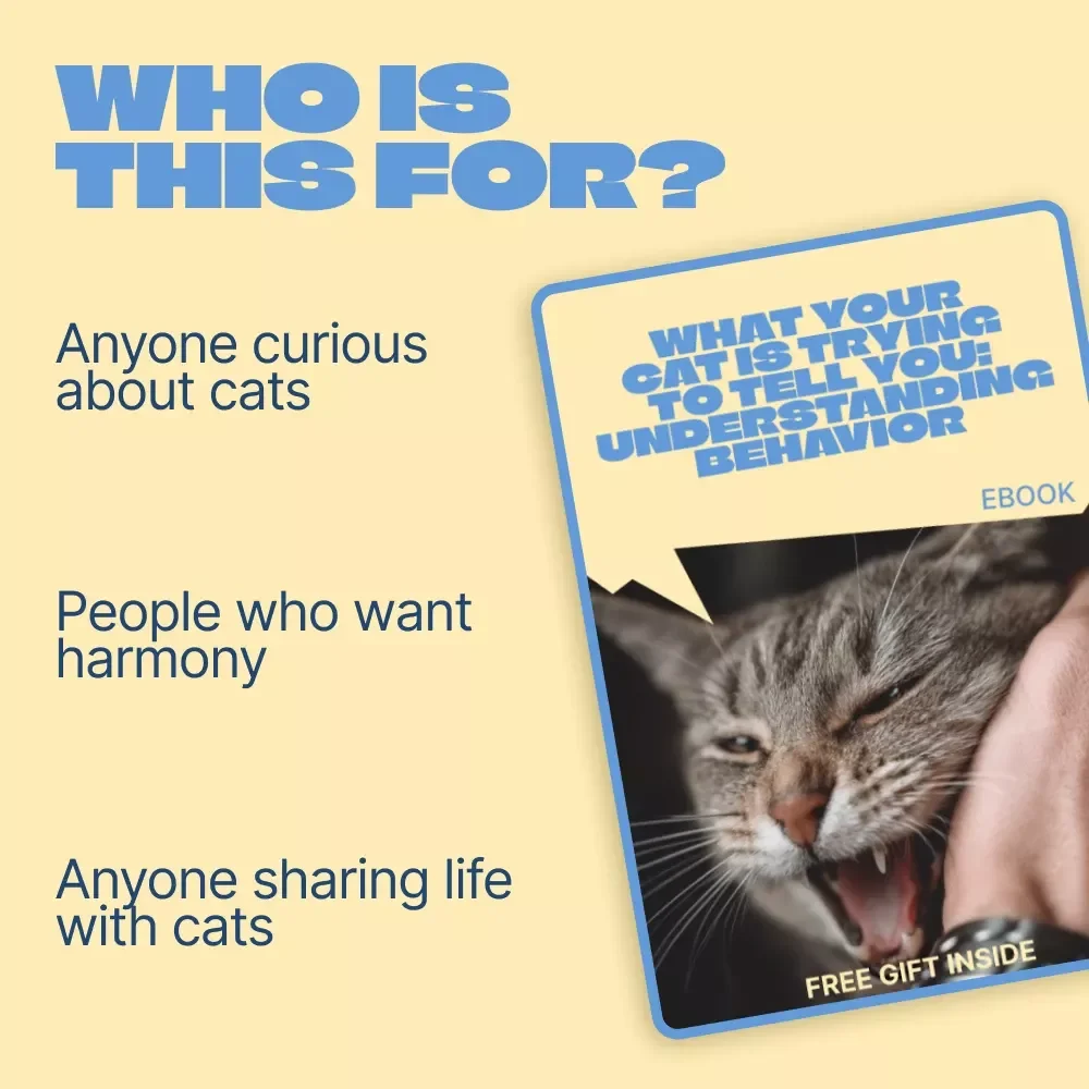 What Your Cat is Trying to Tell You: Understanding Behavior | Cat Behavior Meaning Guide | Digital eBook for Cat Owners