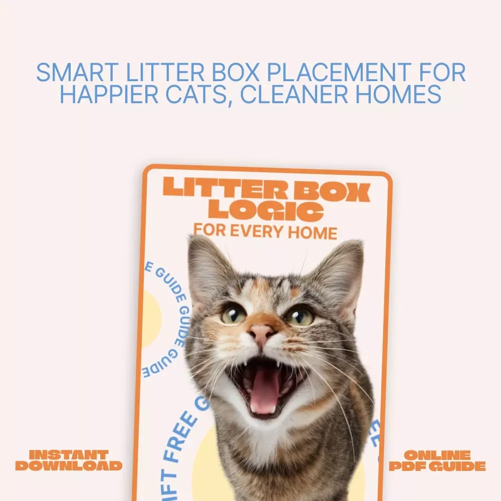 Litter Box Logic for Every Home – Smart Cat Care Guide with Litter Box Placement Tips, Room-by-Room Strategies & AI-Powered Planning