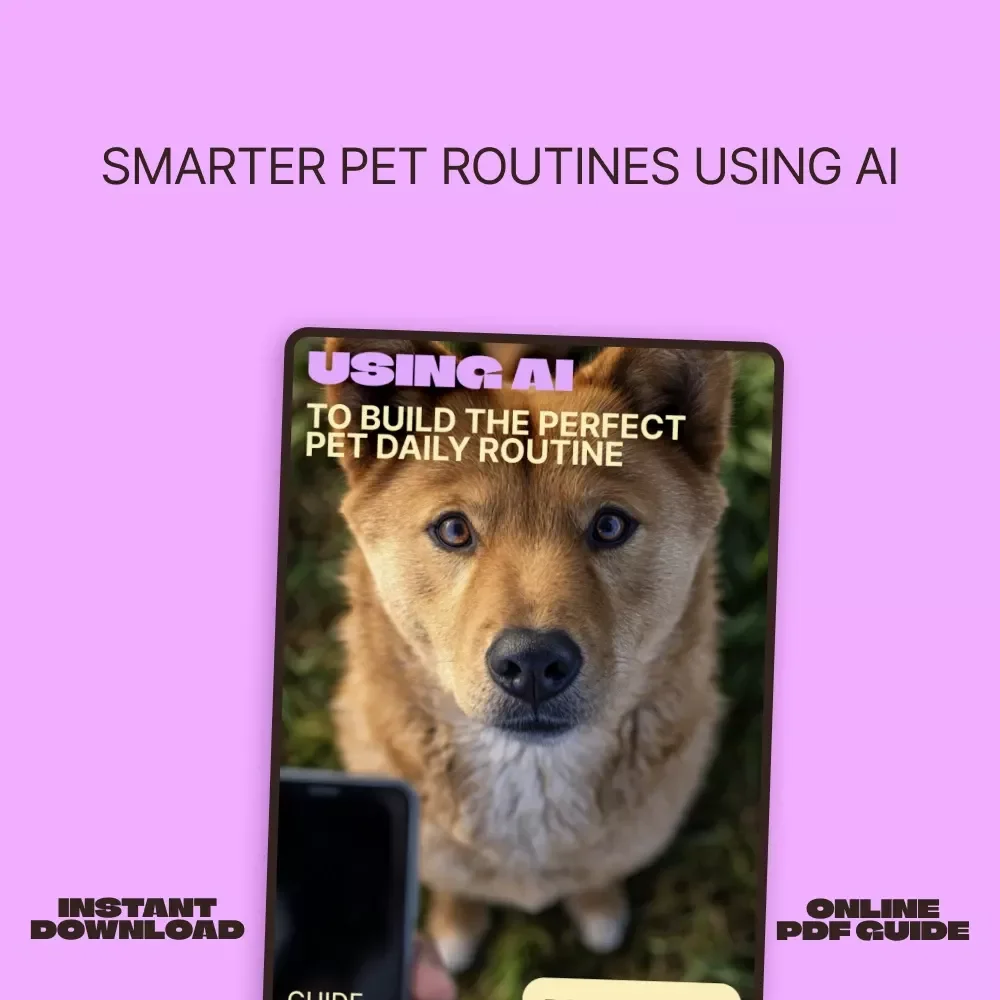 Using AI to Build the Perfect Pet Daily Routine | Smart Pet Care Guide | ai routine builder for pet care