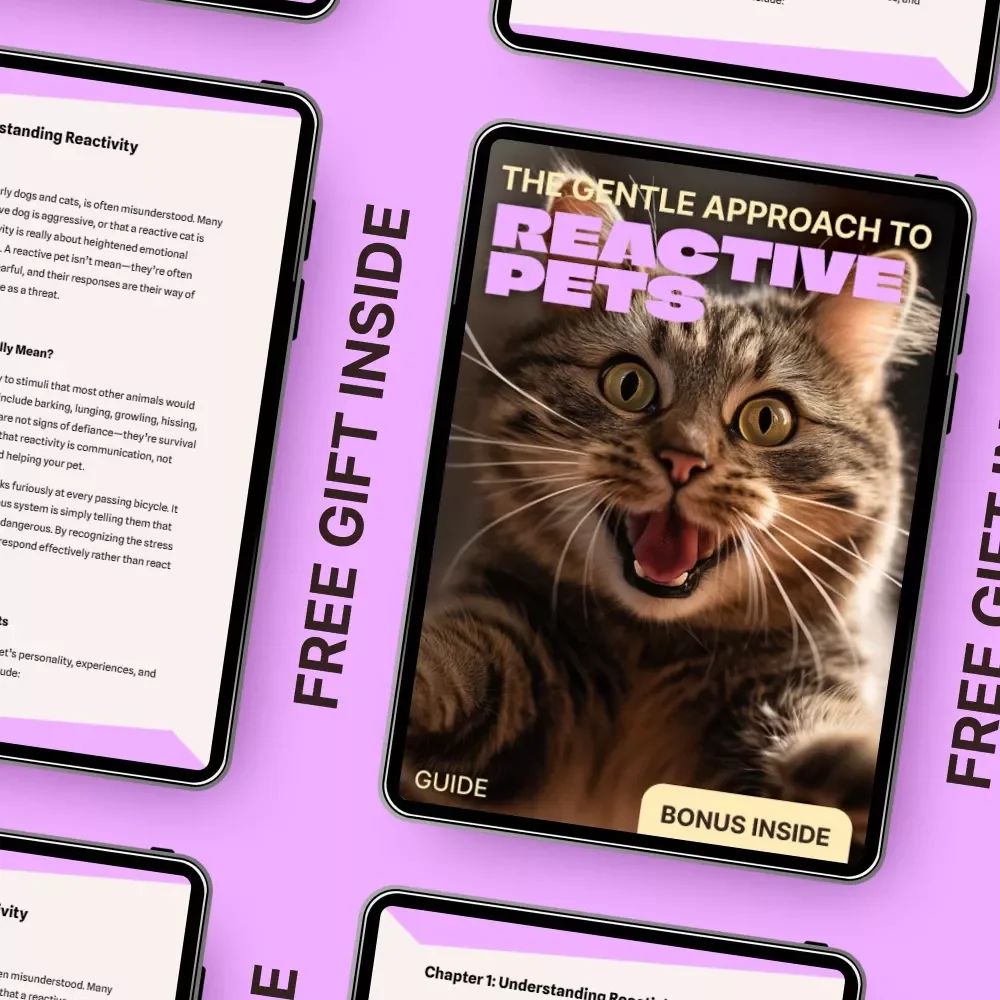 The Gentle Approach to Reactive Pets – Calm Behavior Guide for Stress-Free Training | reactive pets help Digital Download