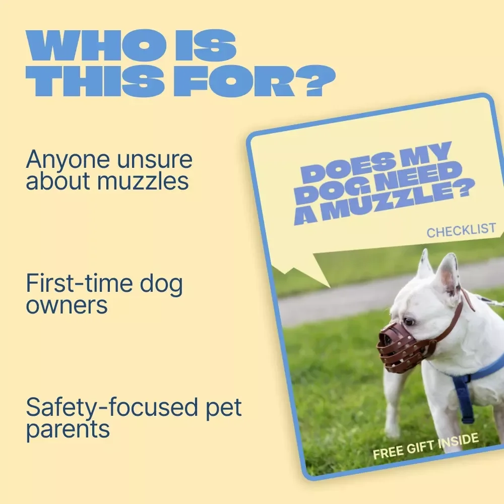 Does My Dog Need a Muzzle – Practical Safety Checklist for Responsible Dog Owners | Stress-Free Decisions & Peace of Mind