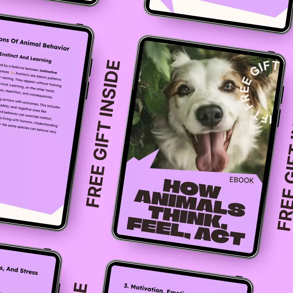 How Animals Think, Feel, Act | Animal Behavior Basics eBook | Practical Guide to Understanding Animal Emotions, Communication & Everyday Actions