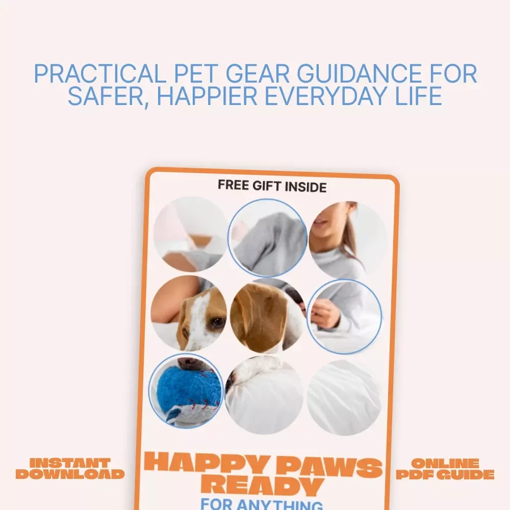 Happy Paws Ready for Anything | Pet Gear Essentials eBook for Everyday Care, Travel & Smart Buying