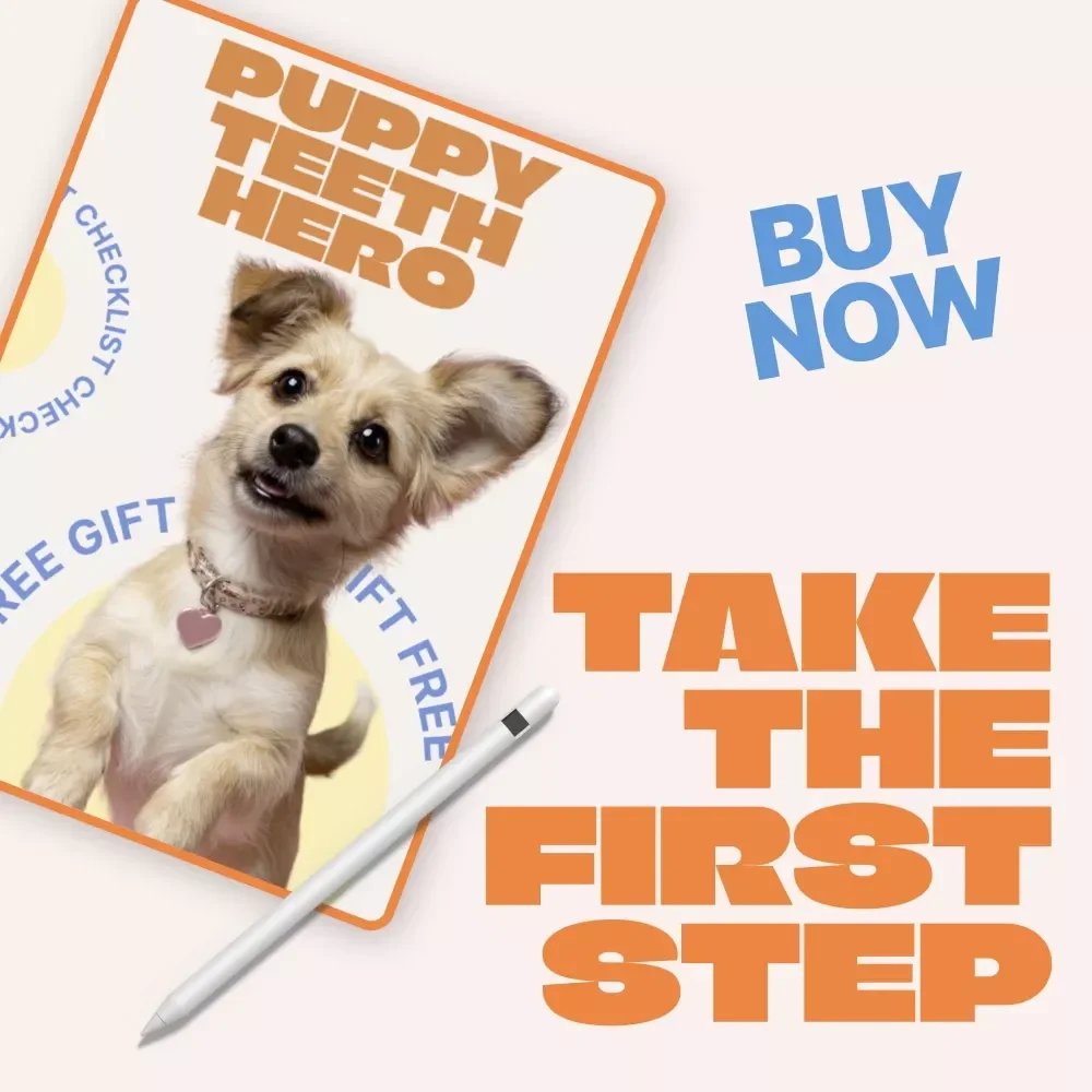 Puppy Teeth Hero – Puppy Teething Timeline Checklist for New Puppy Owners | Printable Digital Download