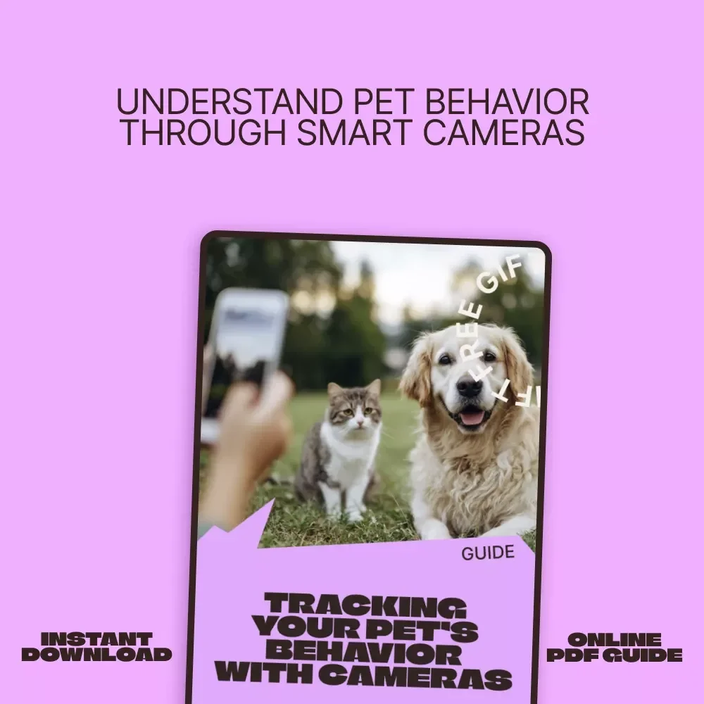 Tracking Your Pet’s Behavior with Cameras – Practical Guide to Pet Cameras for Behavior Tracking, Smart Monitoring & Training Insights (Digital Download)