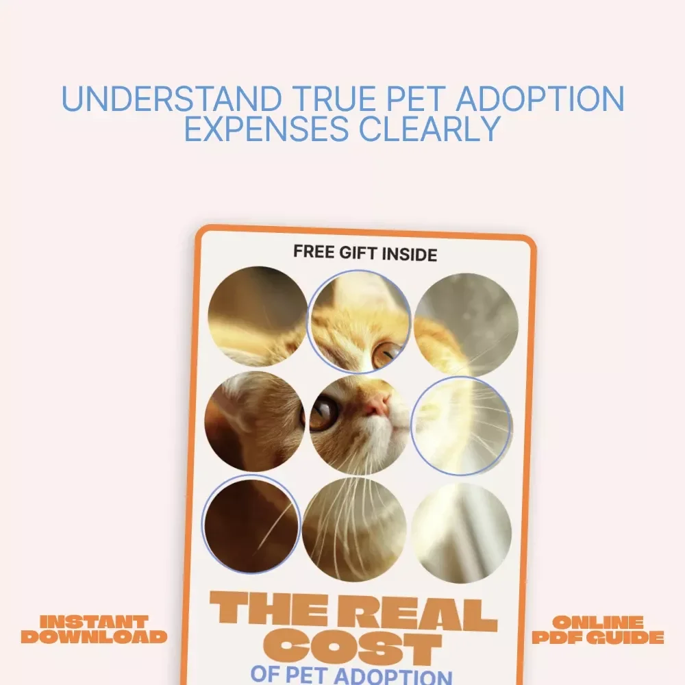 The Real Cost of Pet Adoption | Ebook Guide – Pet Adoption Costs Explained for New & Future Pet Parents