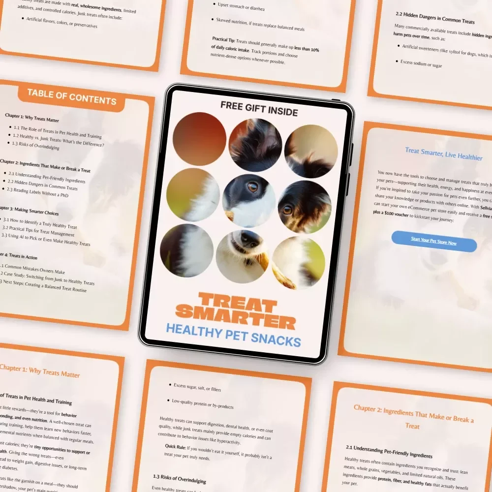 Treat Smarter: Healthy Pet Snacks – A Practical Guide to Healthy Treats vs Junk Treats for Happier, Healthier Pets