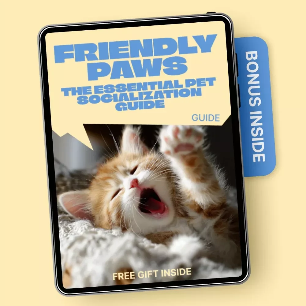 Friendly Paws: The Essential Pet Socialization Guide | Pet Socialization Basics eBook for Confident, Well-Behaved Pets
