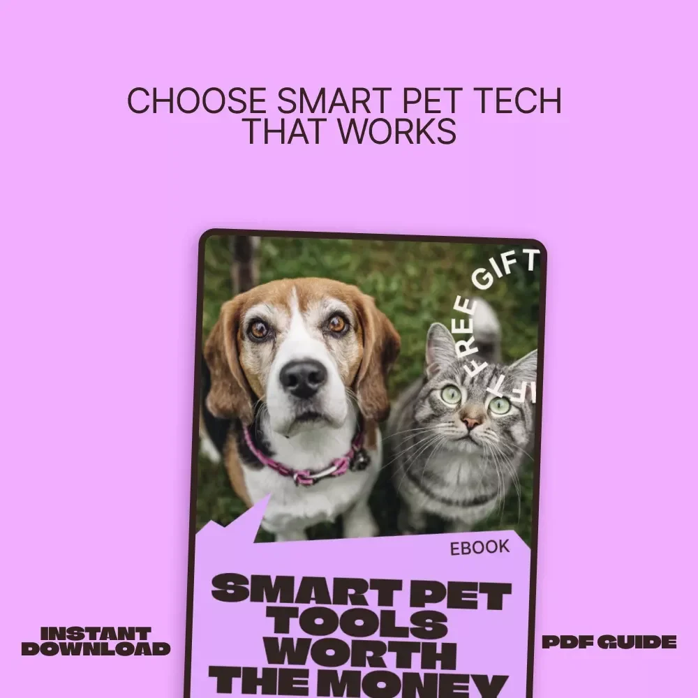 Smart Pet Tools Worth the Money | Practical eBook Guide to Choosing Smart Pet Tech That Actually Helps | Digital Download