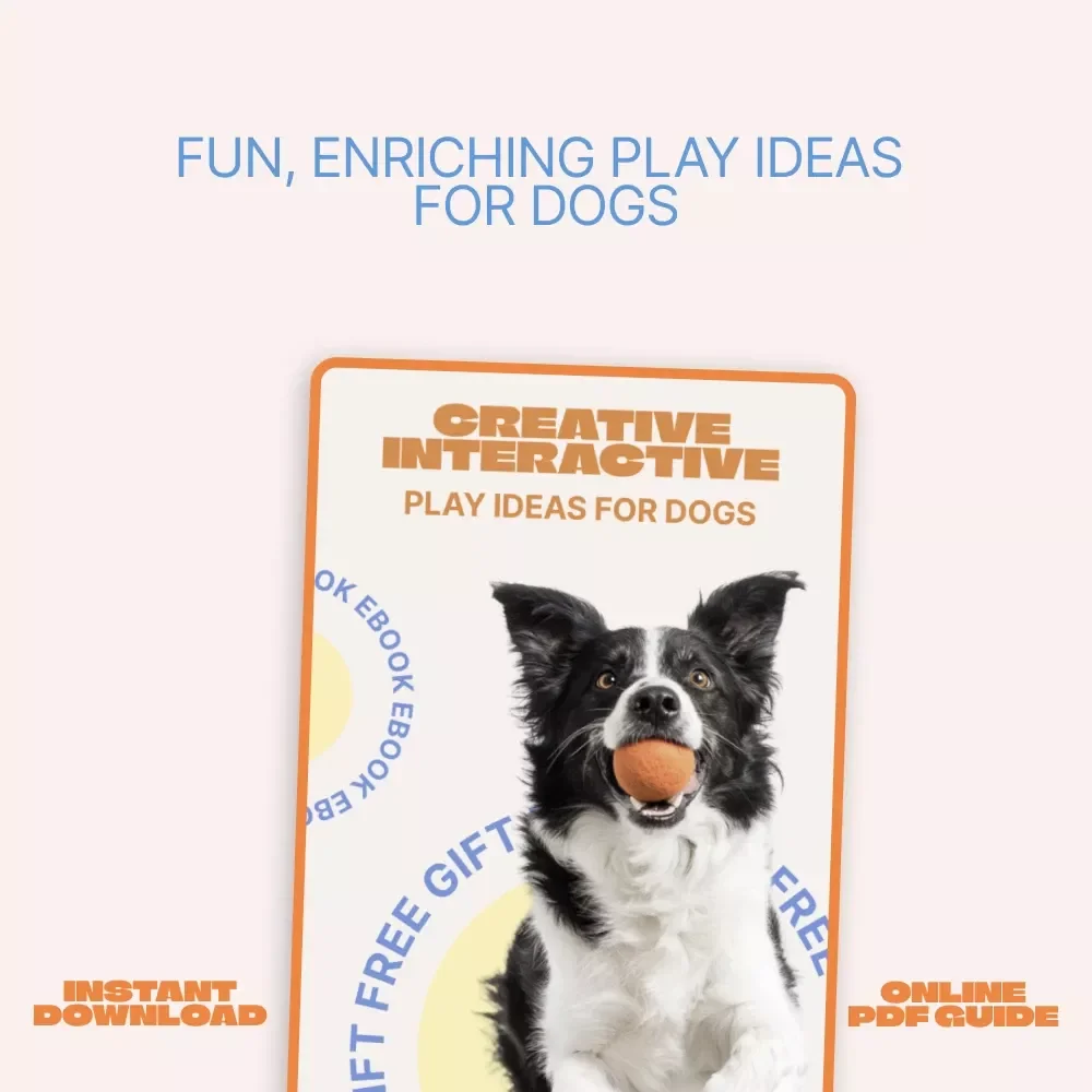 Creative Interactive Play Ideas for Dogs – Digital eBook Guide | interactive play ideas for dogs, Fun Training Games, Mental Stimulation Activities, Enrichment Play for Happy Dogs