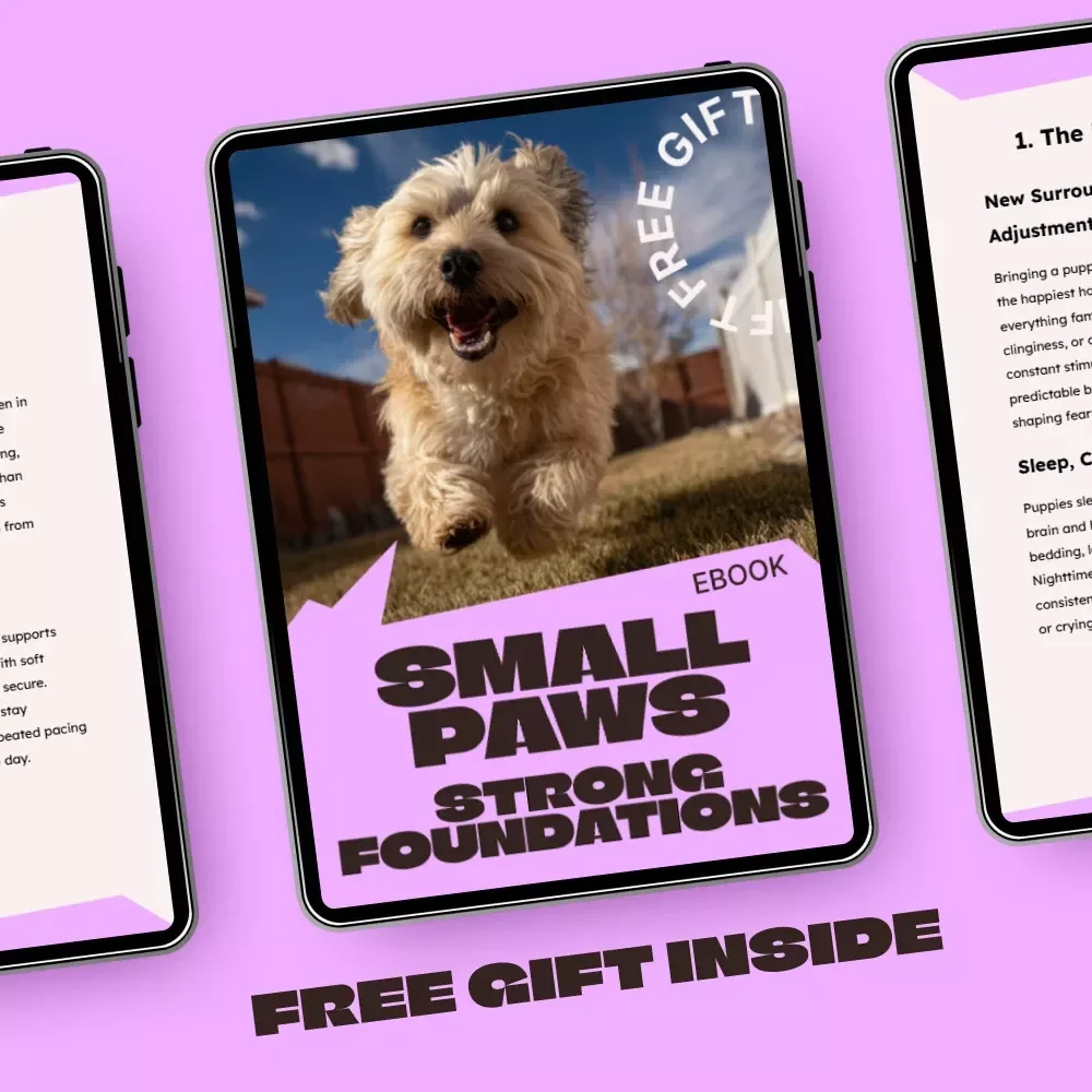 Small Paws, Strong Foundations – Puppy Care First 8 Weeks eBook for New Dog Owners | Essential Early Puppy Guide & Checklist