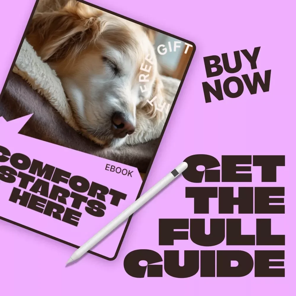 Comfort Starts Here: Dog Bed Placement Guide | Smart dog bed placement tips for a Calm, Healthy, Happy Dog – Digital eBook Download